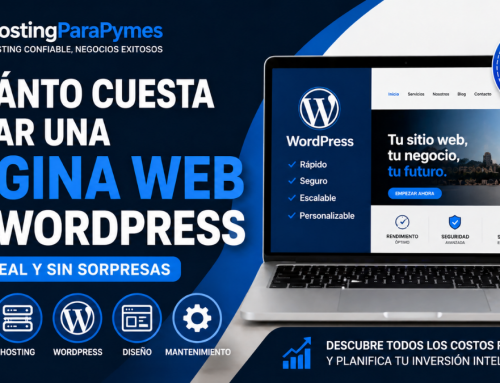 Cuánto cuesta crear una página web en WordPress en 2026 (guía clara y sin sorpresas)