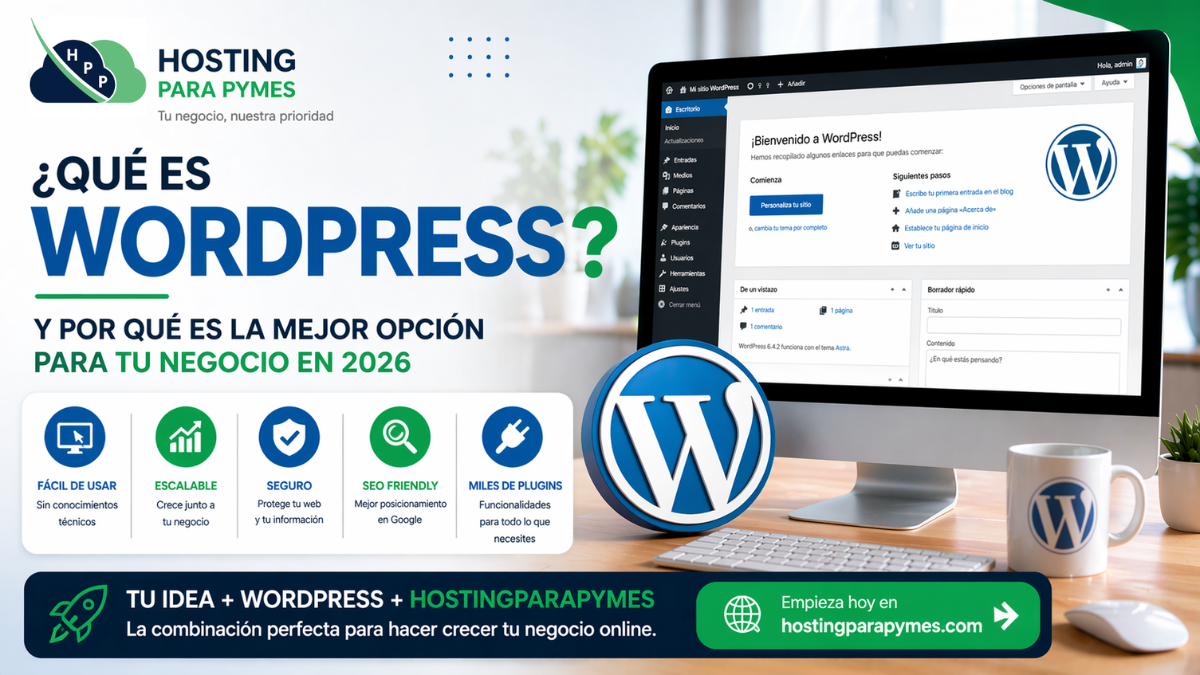 que es wordpress hostingparapymes